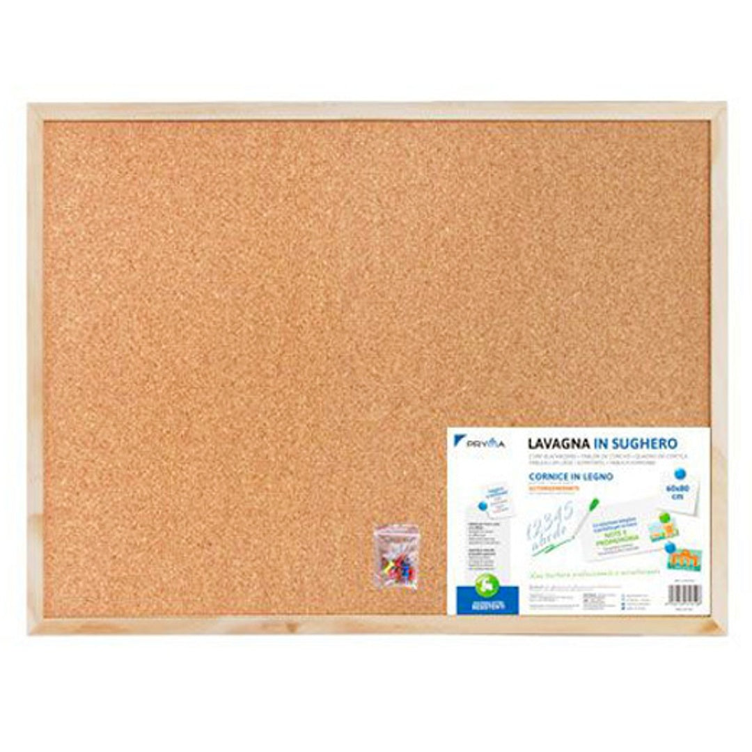 Pryma – lavagna sughero 60x80cm