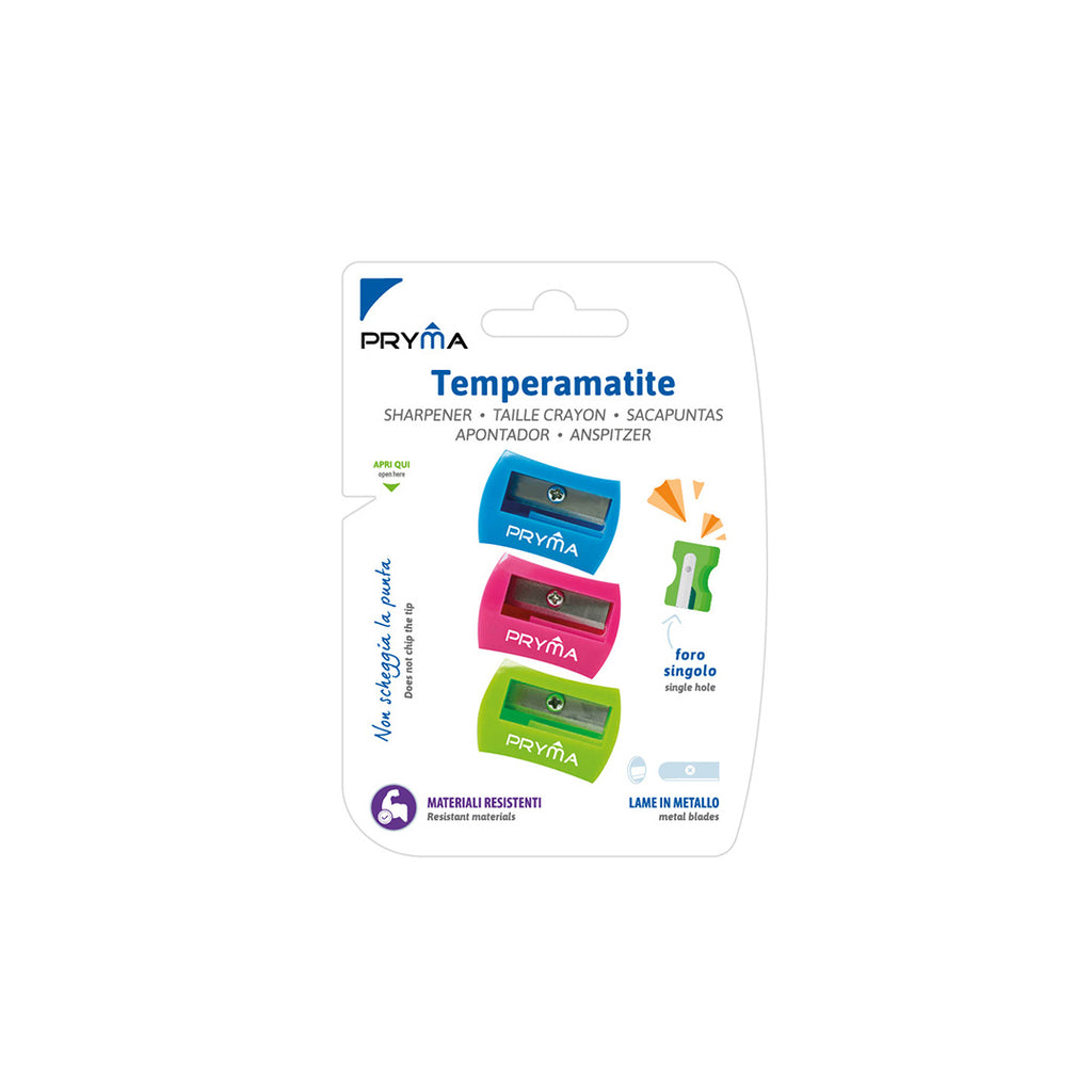 Temperino 1 Foro 3 pz
