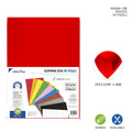 Foglio Gomma Eva 2Mm Rosso