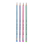 Set 4 Matite in Grafite Pearl con Gommino