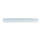 Riga Trasparente In Plastica Per Disegno Tecnico 40 cm
