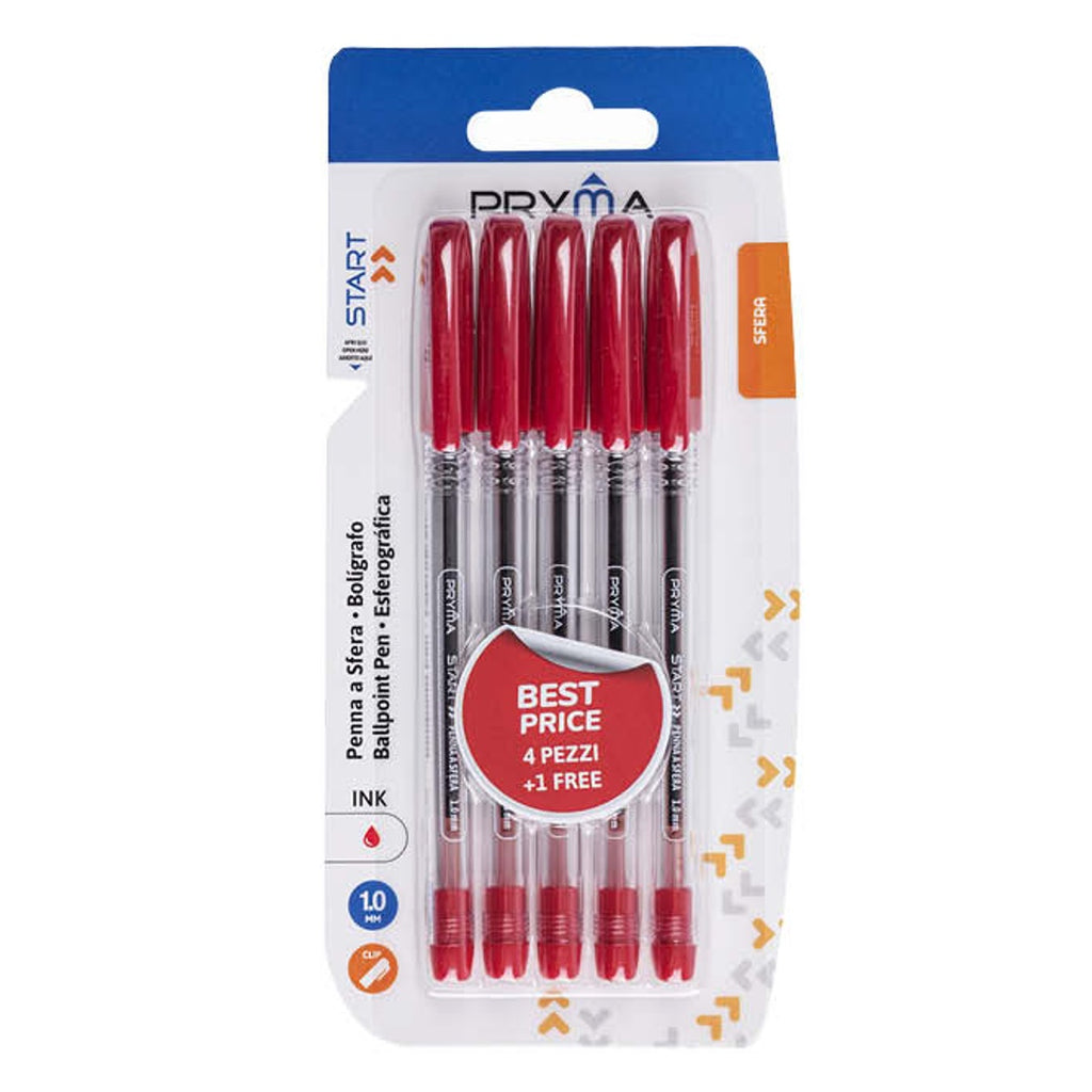 Penna a Sfera Start 1 mm – Rosso