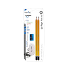 Matita In Grafite Premium Con Temperino E Gomma