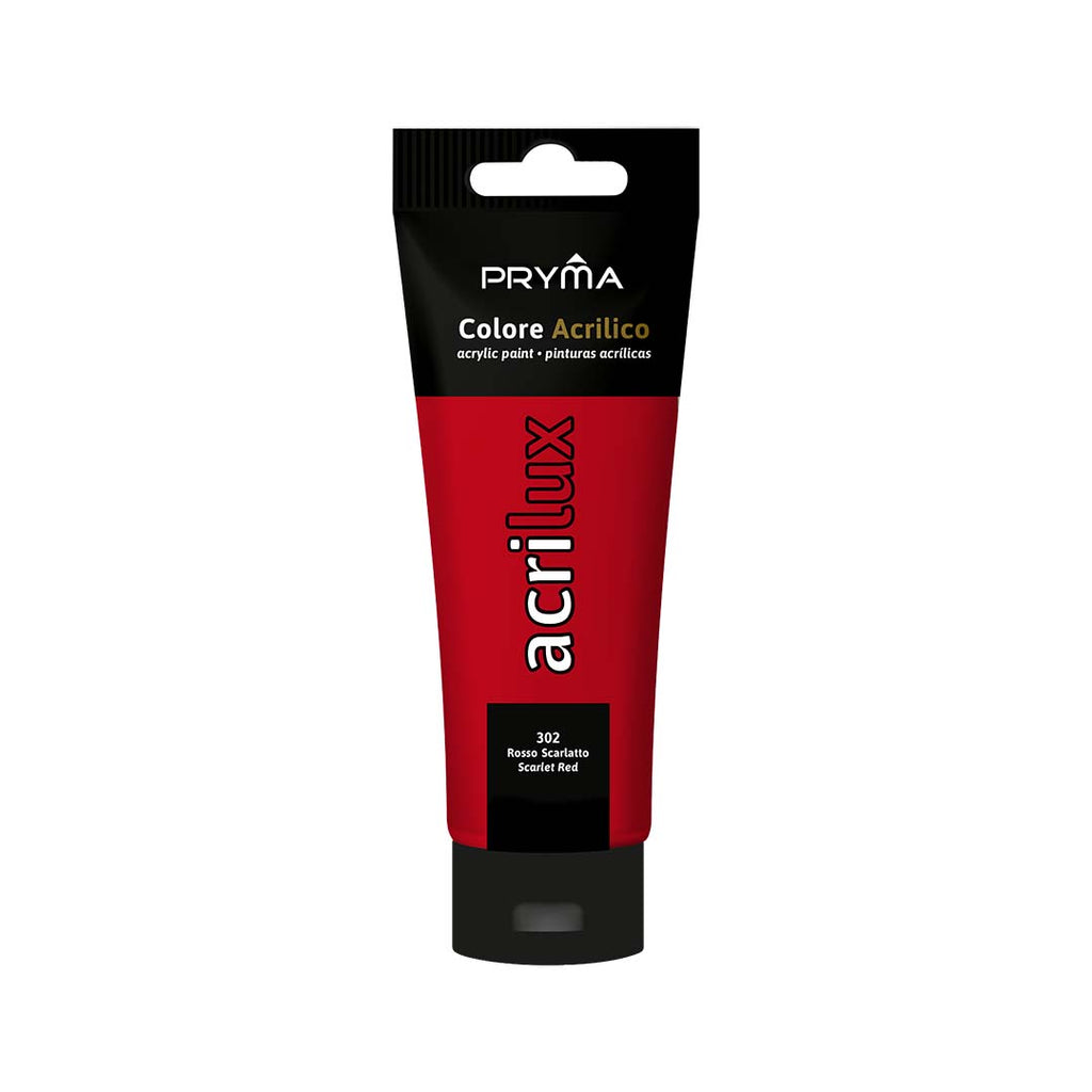 Colore Acrilico – 302 rosso scarlatto