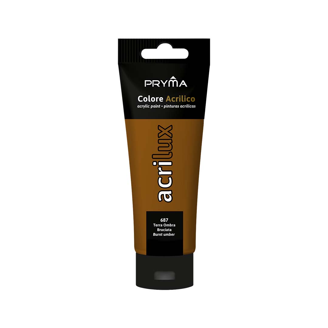 Colore Acrilico – 687 terra ombra