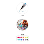 Penna Gel Glitter Punta 1Mm