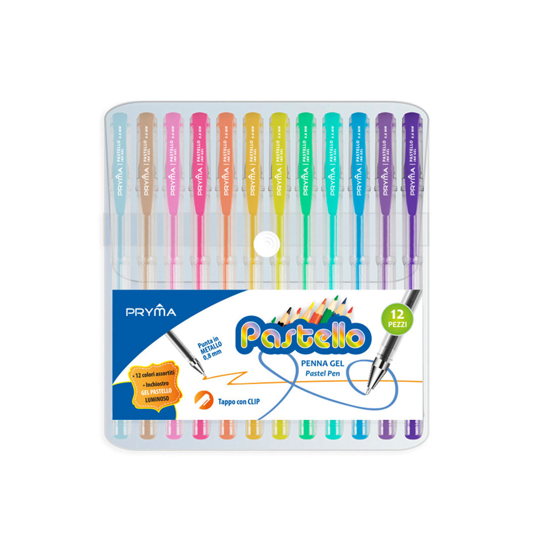 Penna Gel Pastello – 12