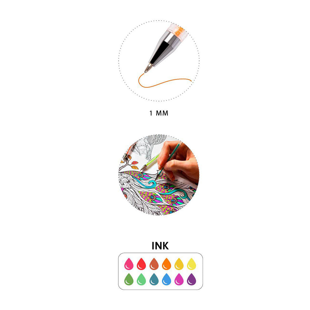Penna Gel Fluo