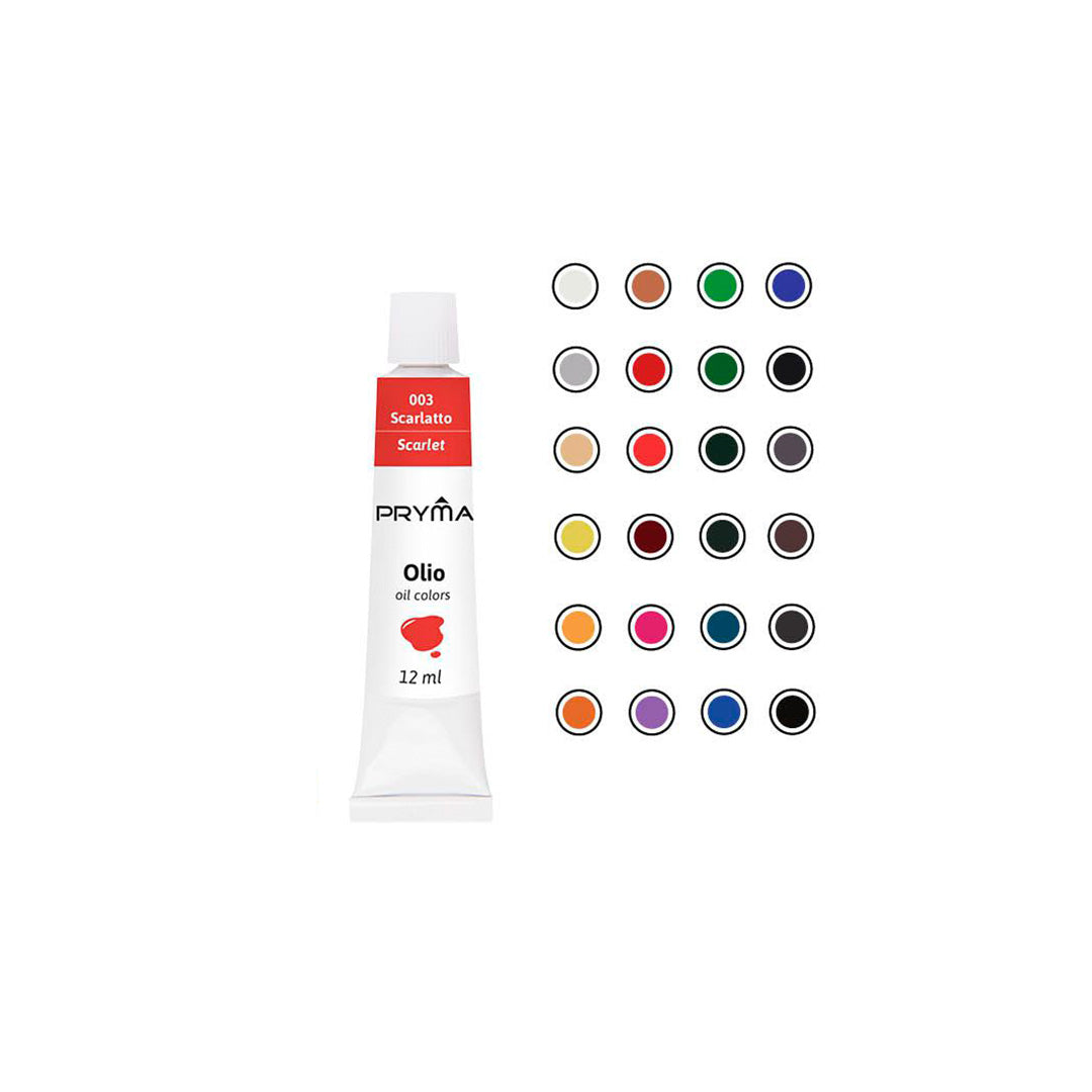 Colore Base Olio 24 pz