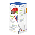Handy Penna Sfera Punta Media 1 mm Confezione Da 50 Penne Color Rosso