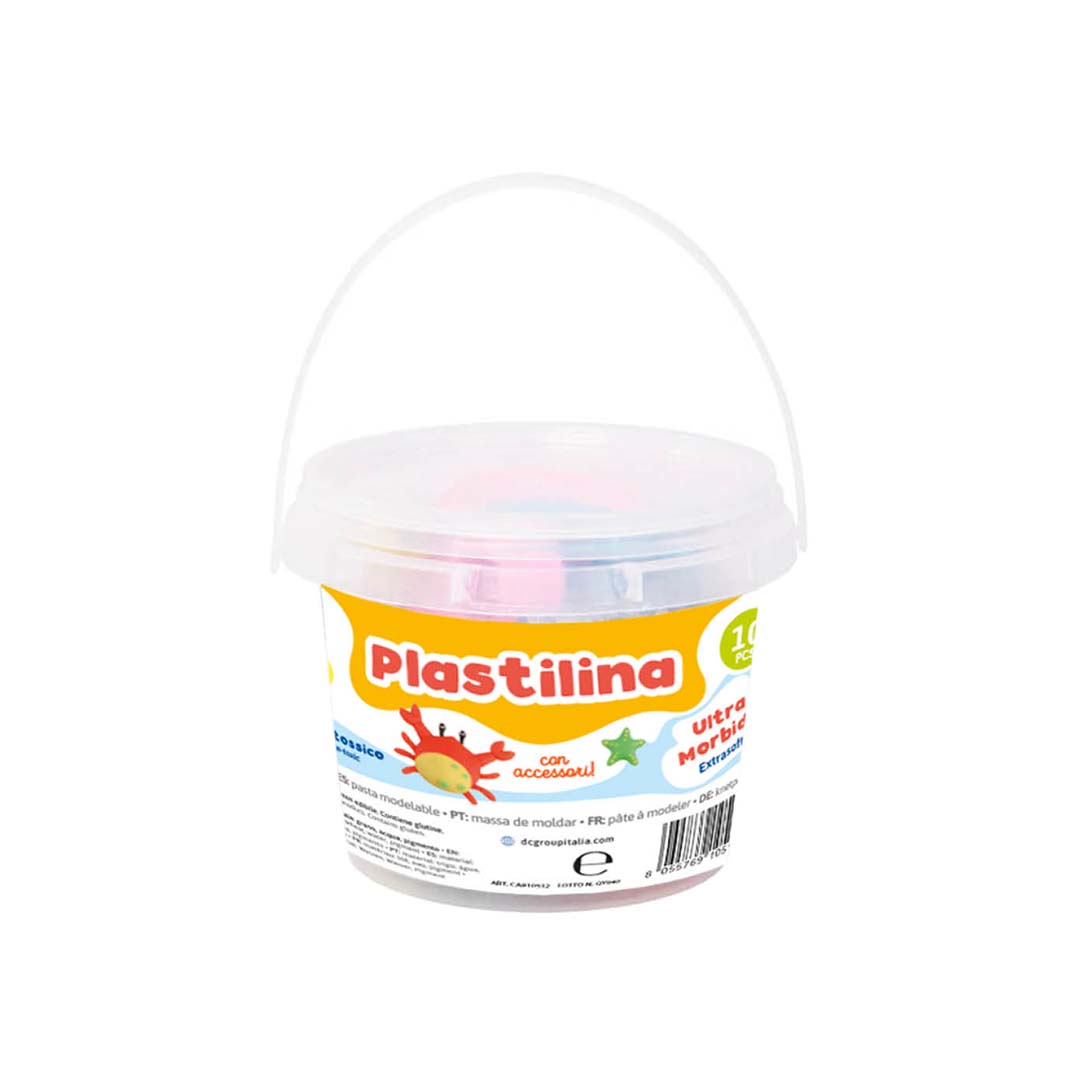Secchiello Plastilina Colorata