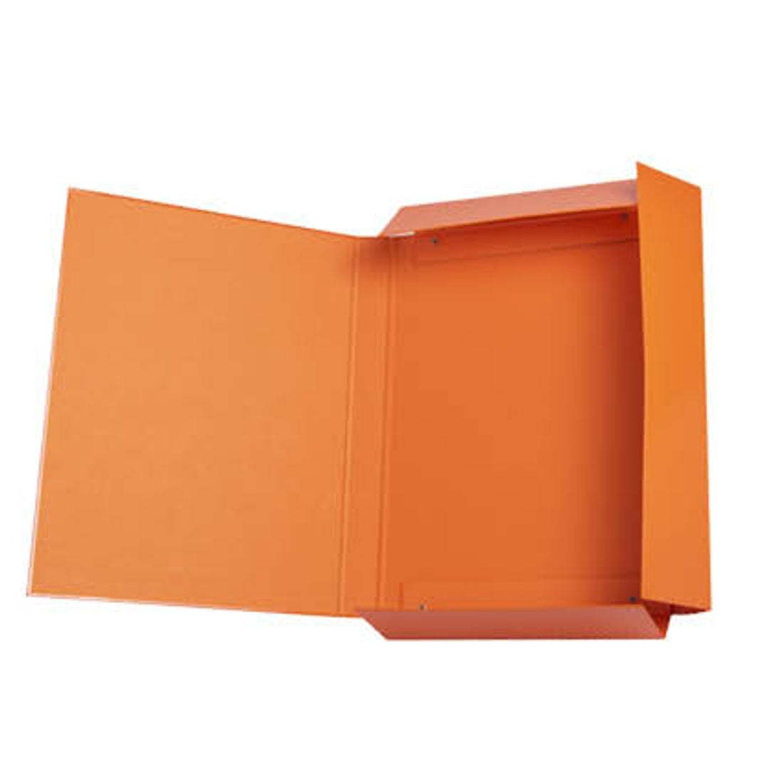 Cartella D3 con Elastico Piatto – Arancione