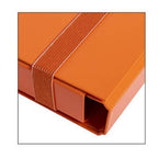 Cartella D3 con Elastico Piatto – Arancione