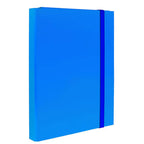 Cartella D3 con Elastico Piatto – Azzurro