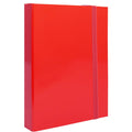 Cartella con Elastico Piatto – rosso d5