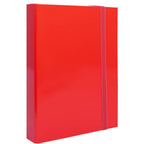 Cartella con Elastico Piatto – rosso d5