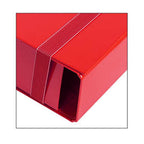 Cartella con Elastico Piatto – rosso d5