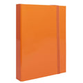 Cartella con Elastico Piatto – arancione d5