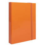 Cartella con Elastico Piatto – arancione d5