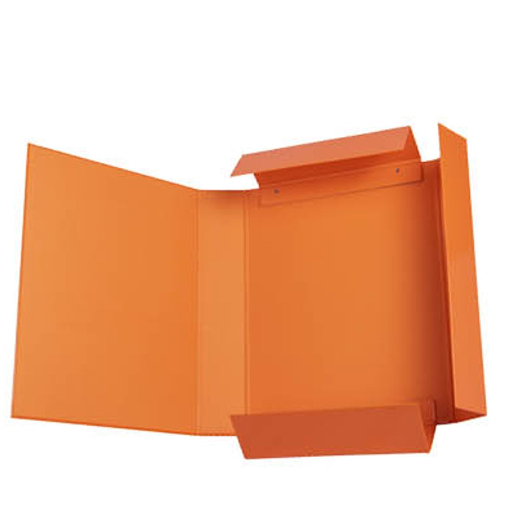 Cartella con Elastico Piatto – arancione d5