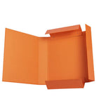 Cartella con Elastico Piatto – arancione d5