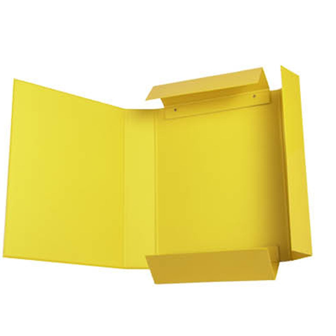Cartella con Elastico Piatto – giallo d5