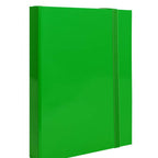 Cartella con Elastico Piatto – verde d5