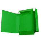 Cartella con Elastico Piatto – verde d5