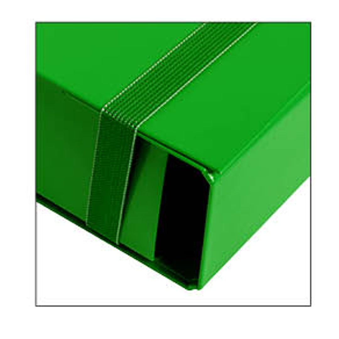 Cartella con Elastico Piatto – verde d5