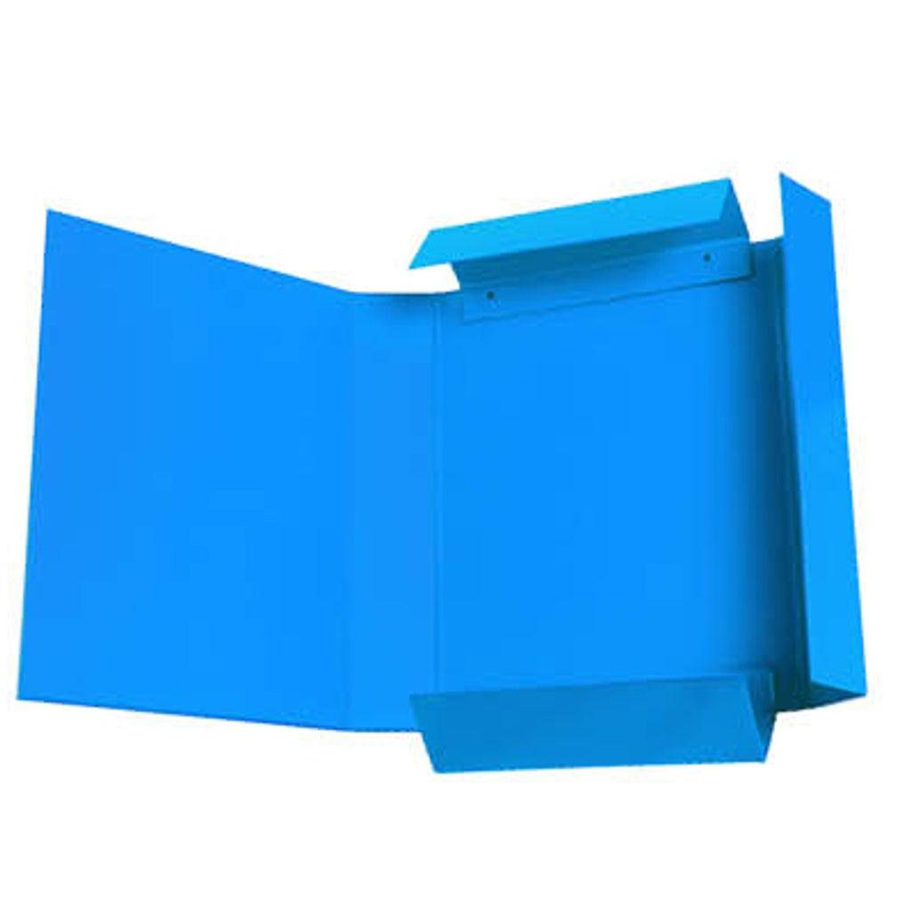 Cartella con Elastico Piatto – azzurro d5