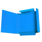 Cartella con Elastico Piatto – azzurro d5