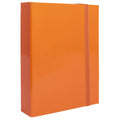 Cartella con Elastico Piatto – arancione d7