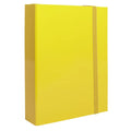 Cartella con Elastico Piatto – giallo d7