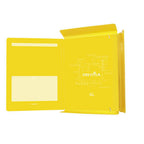 Cartella 3 Lembi con Elastico Tondo D1 Giallo
