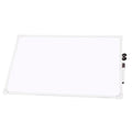 Lavagna Bianca Magnetica con Cornice in Alluminio – 35x50