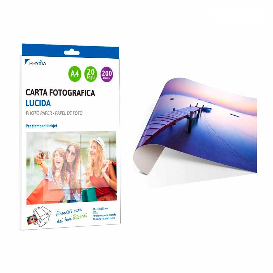 Carta Fotografica Lucida A4