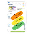 Evidenziatore Mini Pocket – Fluo Verde Arancione