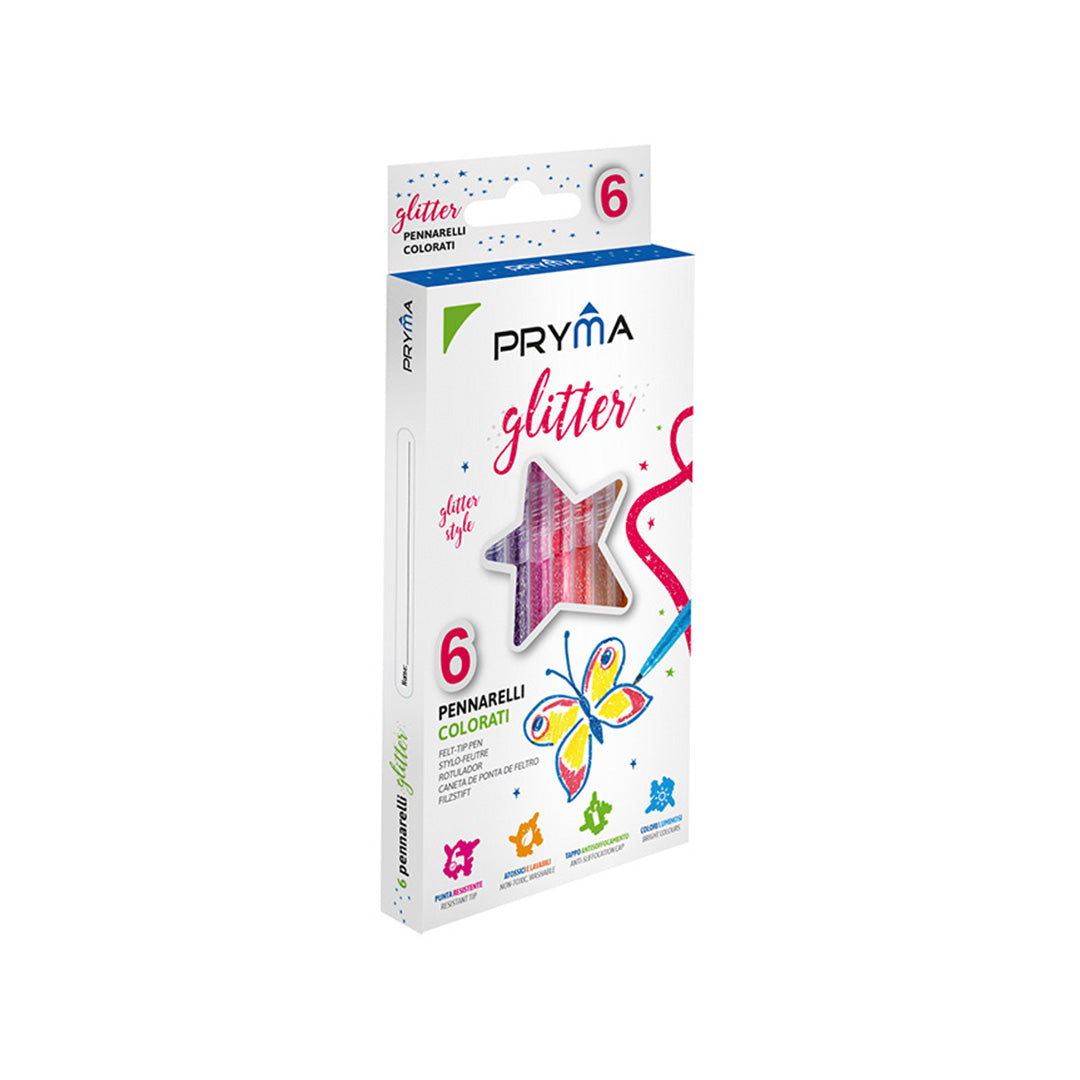 Pennarelli Glitter 6 pz