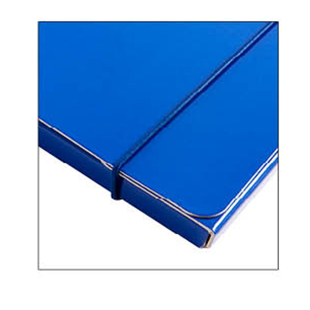 Cartella 3 Lembi con Elastico Tondo D1 Blu