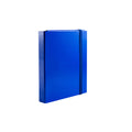 Cartella con Elastico Piatto – blu d7