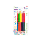Pastelli Bi-Color Dople Jumbo 6 pz