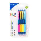 Penna Sfera Color Grip 0.7Mm 4 pz Nero