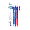 Penna Oil Gel Plume 2.0 0.7Mm 3 pz Colori Misti