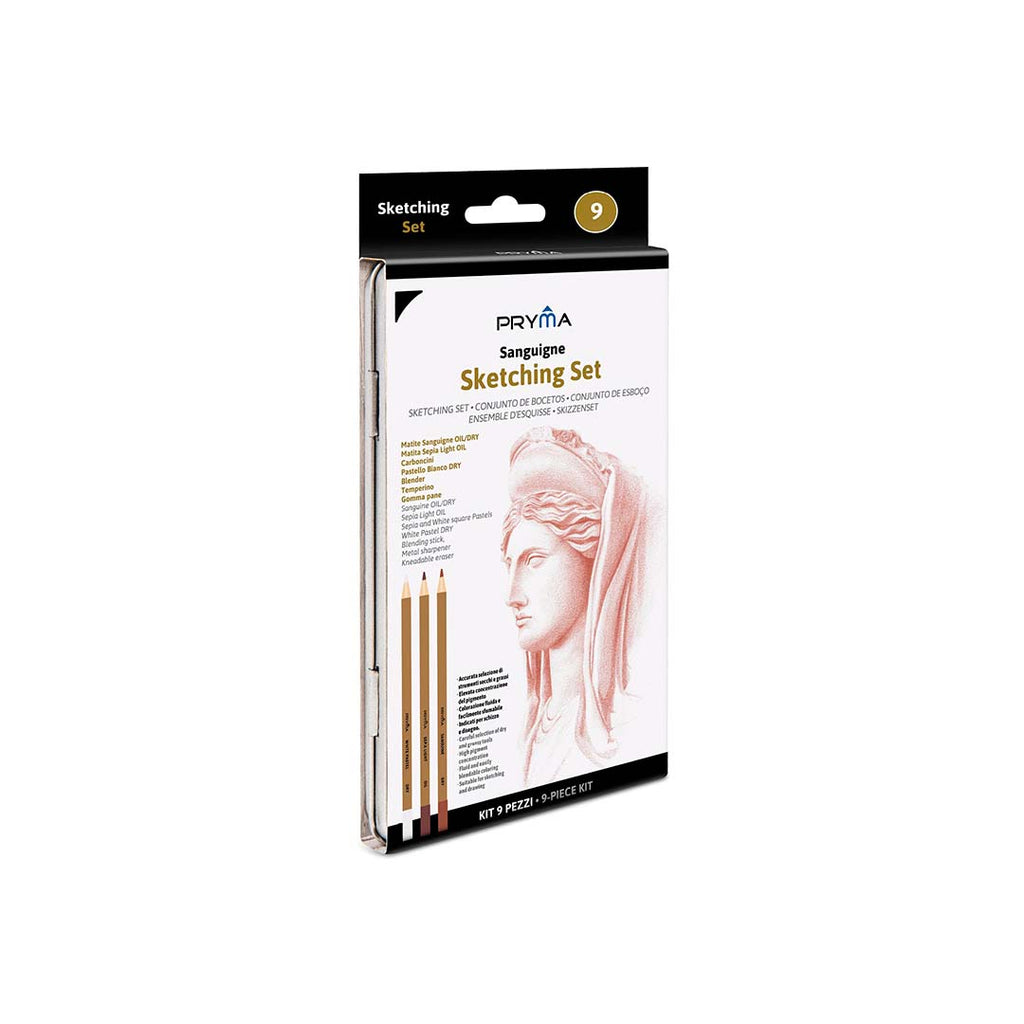 Sanguigne Sketching Set