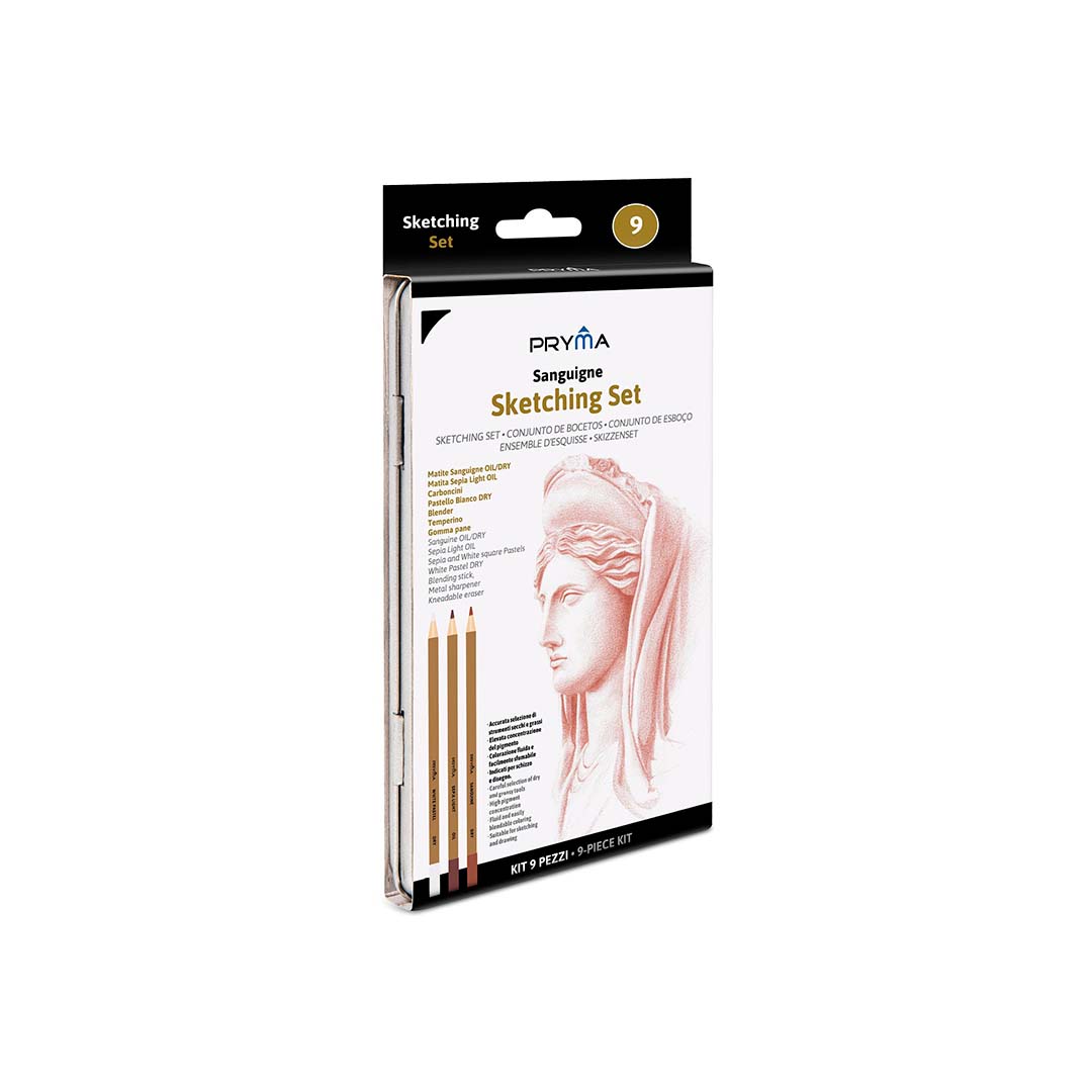 Sanguigne Sketching Set
