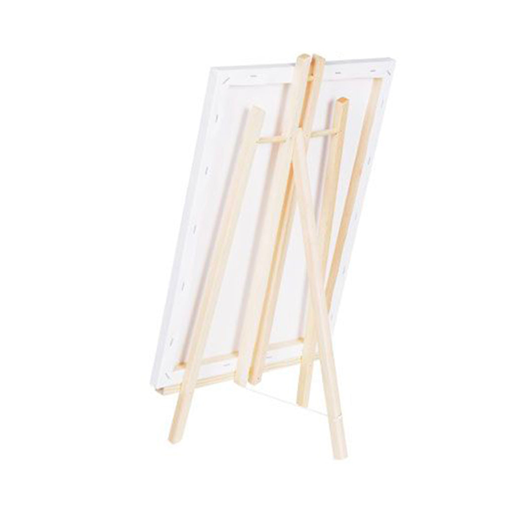 Cavalletto Da Pittura In Legno Con Tela Da – 30x40