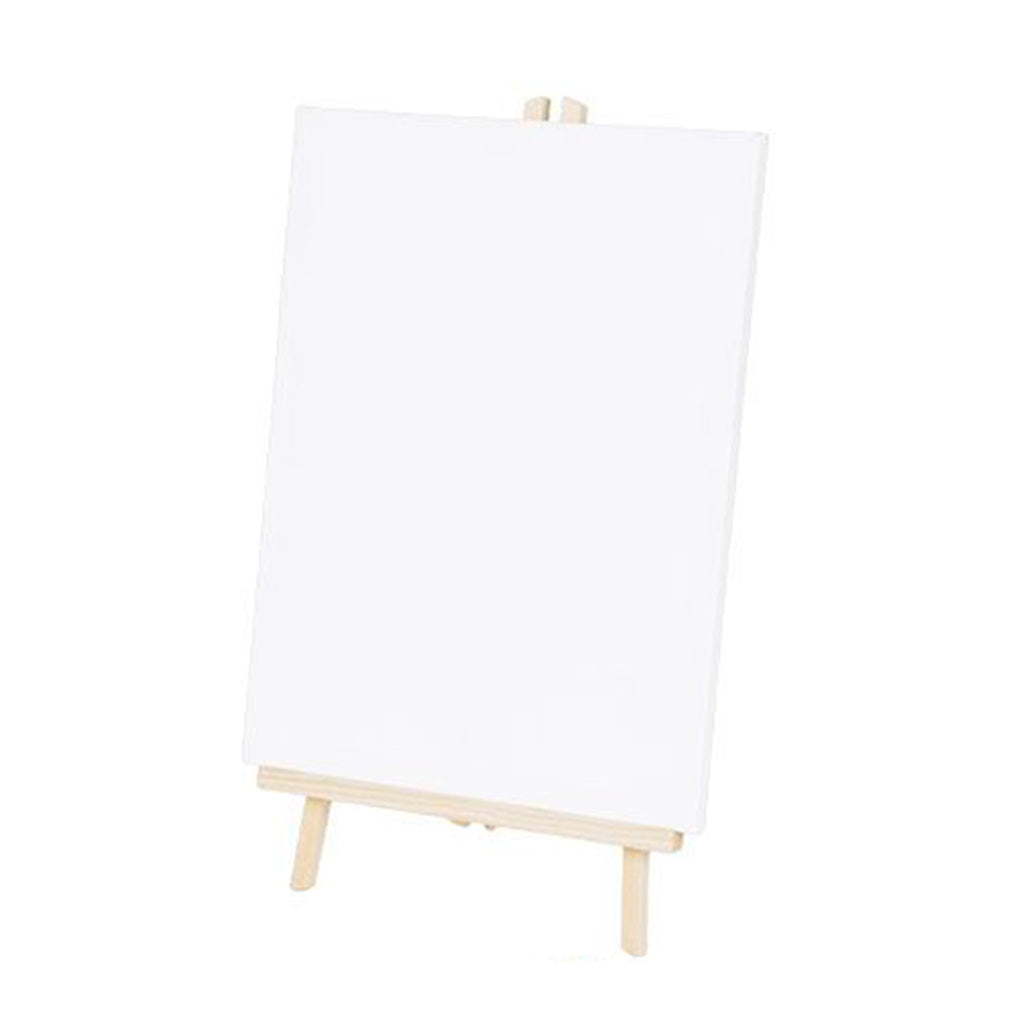 Cavalletto Da Pittura In Legno Con Tela Da – 30x40