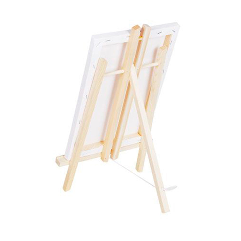 Cavalletto Da Pittura In Legno Con Tela Da – 20x30