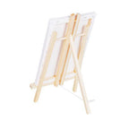 Cavalletto Da Pittura In Legno Con Tela Da – 20x30