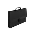 Valigetta con Manici 1 Chiusura a Clip Nero – 25x35x5cm